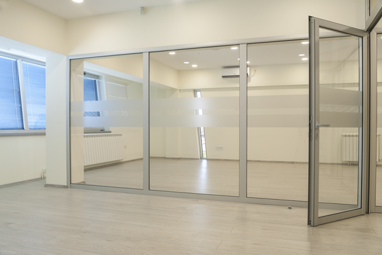 glass sliding walls